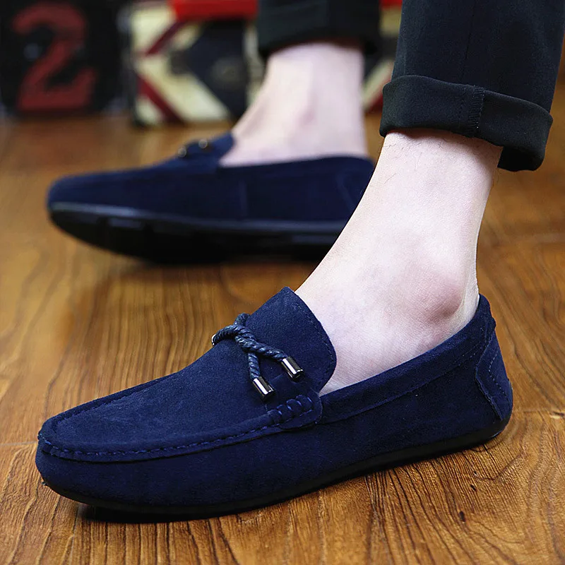 2025 hommes chaussures décontractées mode hommes chaussures respirant hommes mocassins sans lacet hommes chaussures plates hommes chaussures de conduite