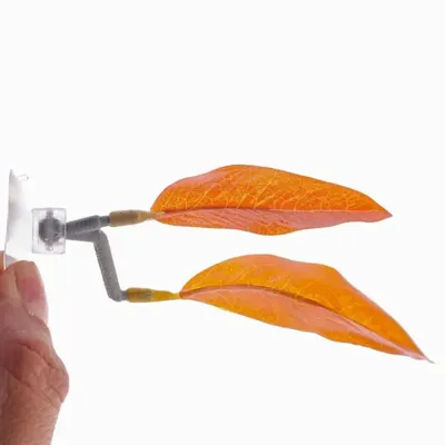 New Double Layer Fish Tank Aquarium Artificial Leaf Betta Fish Rest Spawning Ornamental Plant Betta Fish Play Relax Hide Leaf