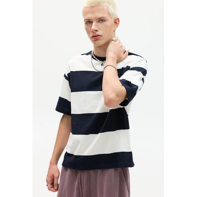Striped T-Shirt With Number On The Back