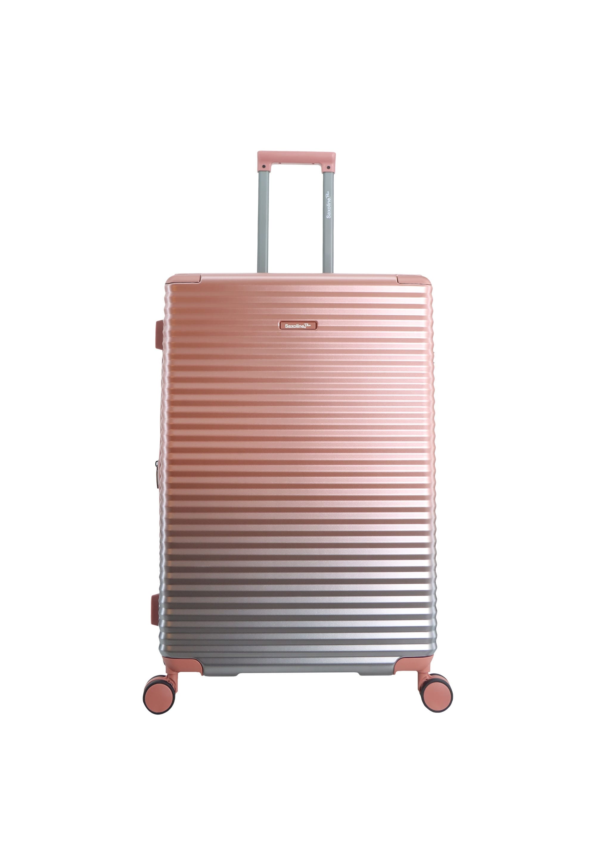 Koffer SAXOLINE "Elite", Gr. B/H/T: 48cm x 74cm x 31,5cm, pink, Koffer, aus ABS/PC-Material Image
