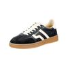 Sneaker GANT "Gant Sneaker Leder", Damen, Gr. 40, schwarz (schwarz, weiß), Leder, casual, Schuhe