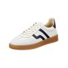 Sneaker GANT "Gant Sneaker Leder", Damen, Gr. 40, blau (weiß, blau), Leder, casual, Schuhe