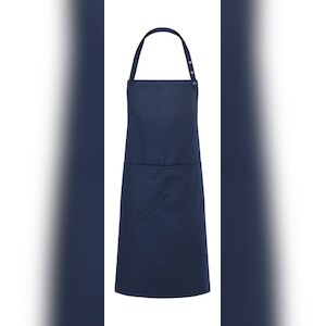 Bib Apron Teneriffa: One Size / Navy Image