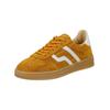 Sneaker GANT "Gant Sneaker Lederimitat/Textil", Damen, Gr. 38, weiß (gelb, weiß), Lederimitat, Textil, casual, Schuhe
