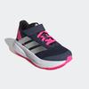 Sneaker ADIDAS SPORTSWEAR "DURAMO SL KIDS", Gr. 32, shadow navy, silber metallic, lucid pink, Textil, Synthetik, sportlich, Schuhe