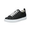 Sneaker PAUL GREEN "Paul Green Sneaker Glattleder", Damen, Gr. 38, schwarz, Glattleder, casual, Schuhe