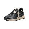 Sneaker GABOR COMFORT "Gabor Comfort Sneaker Leder", Damen, Gr. 40, schwarz (schwarz, weiß), Leder, casual, Schuhe