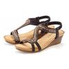 Sandalette VIVANCE "Sommerschuh", Damen, Gr. 42, schwarz, Obermaterial: 100% Synthetik. Futter: 100% Lederimitat. Decksohle: 100% Textilmaterial. Laufsohle: 100% Synthetik, unifarben, feminin, Schuhe, Sandale, Sommerschuh mit Glitzerdetails und...