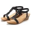 Sandalette VIVANCE "Sommerschuh", Damen, Gr. 42, schwarz, Obermaterial: 100% Synthetik. Futter: 100% Lederimitat. Decksohle: 100% Textilmaterial. Laufsohle: 100% Synthetik, unifarben, feminin, Schuhe, Sandale, Sommerschuh mit Glitzerdetails und...