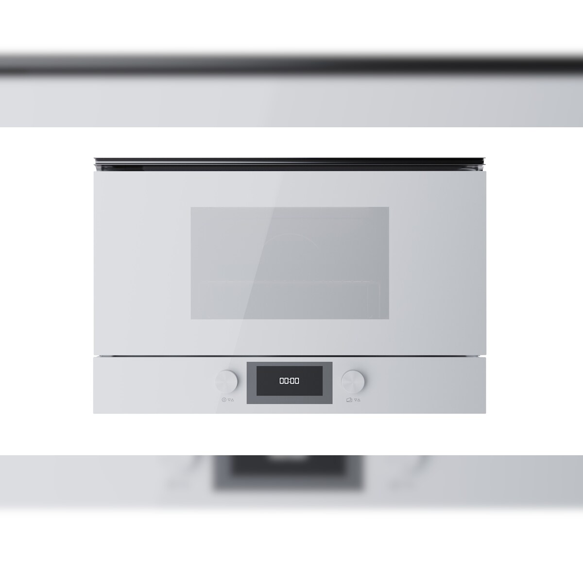 Küppersbusch Kompakte Mikrowelle mit 6 Funktionen und Grill - 38 cm Nischenhöhe und Türanschlag rechts MR6330.0W Image