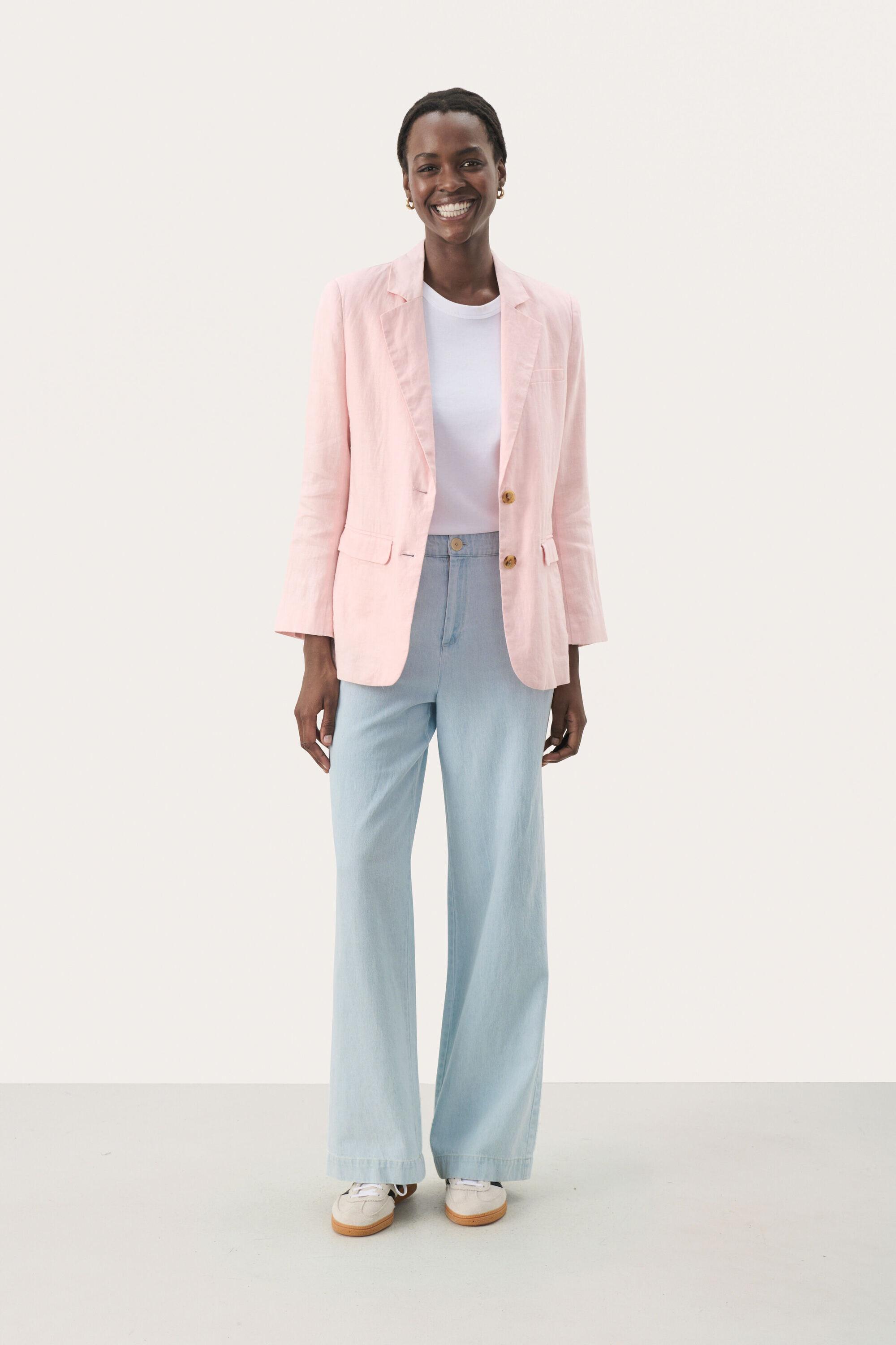 Blazer Gerade Passform Lotus rose Image