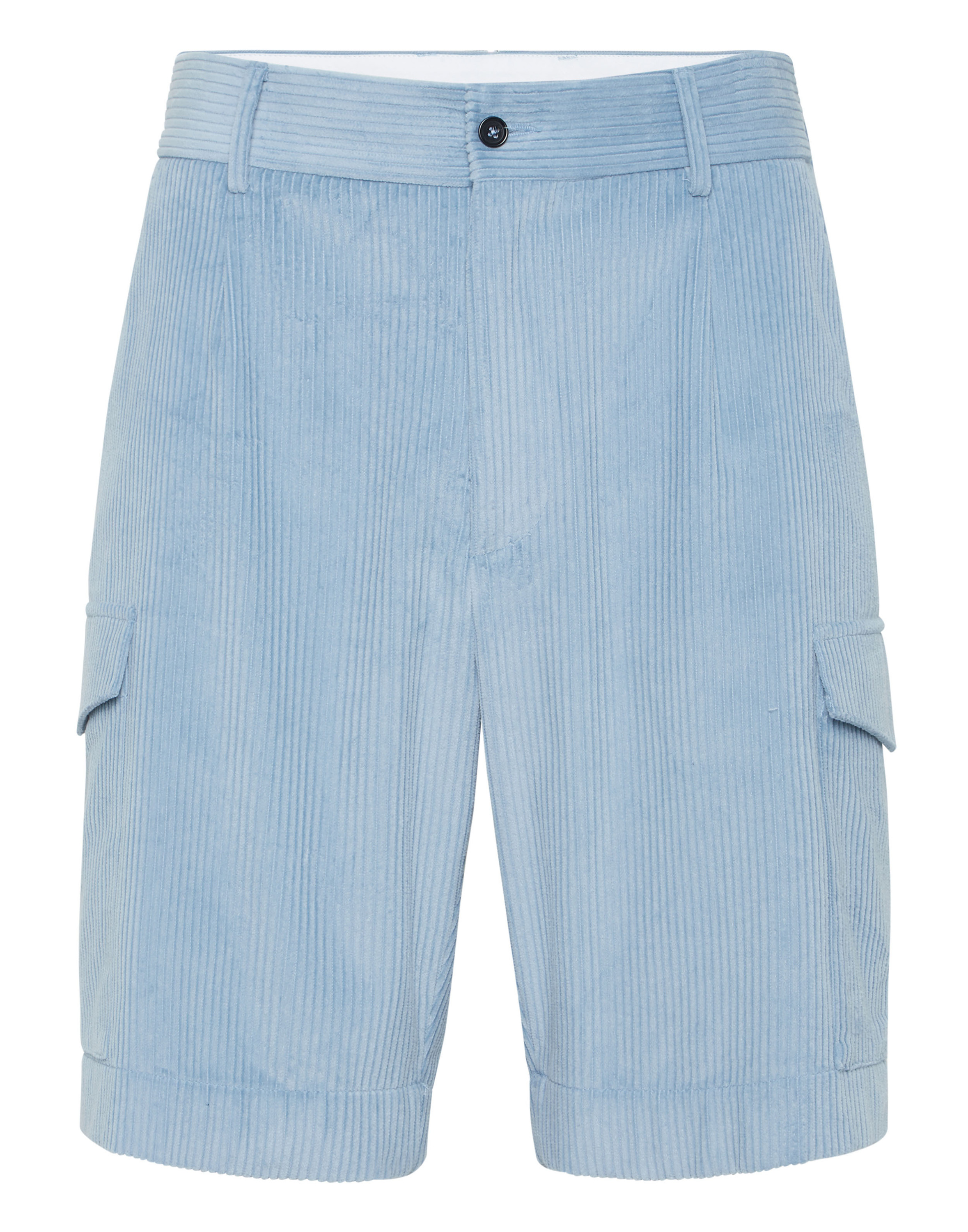 Velvet Gabardine Short Cargo Trousers Cool Kid Fit Image