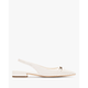 Kate Spade Womens Hallie Perforated Leather Slingback Flat - Beige - Size UK 8.5 | Kate Spade Sale | Discount Designer Brands