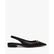 Kate Spade Womens Hallie Perforated Leather Slingback Flat - Black - Size UK 7.5 | Kate Spade Sale | Discount Designer Brands