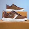 Vier Jahreszeiten Khaki Herren Skateboard Schuhe bequeme atmungsaktive flache Turnschuhe Mann Retro Low-Cut Freizeit schuhe für Männer Größe 39-47