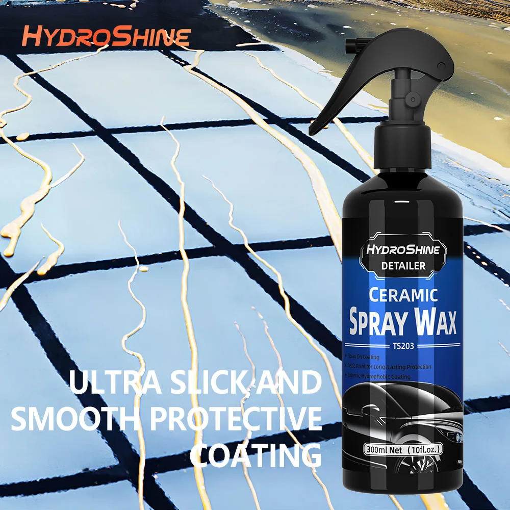 Hydroshine Detailer Keramikbeschichtung Spray Wachs Kristall Polierflüssigkeit Langlebiger Schutz Hydrophobe Detaillierung Zubehör Pflege Image