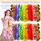 50-200pcs Hawaiian Lei Bulk Tropical Luau Hawaii Theme Silk Flower Necklace Party Favor for Beach Holiday Wedding Birthday Party
