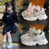 Kinder Turnschuhe Prinzessin Stil Kinder Sport Schuhe Non-slip Dicke Weiche Sohle 2025, Neue Mode Mädchen Laufschuhe Süße elegante