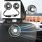 Auto NUOVA Ventola con clip a doppia testa con luce a LED Girevole a 360 gradi Ventola di raffreddamento per auto Ventole di raffreddamento a basso rumore Apparecchi elettrici per auto