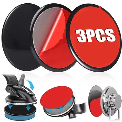 Universal Dashboard Klebstoff Sticky Pad Set für Saugnapf Grip Auto Halterung Ersatz Dash Kamera Windschutzscheibe Telefon Halterständer
