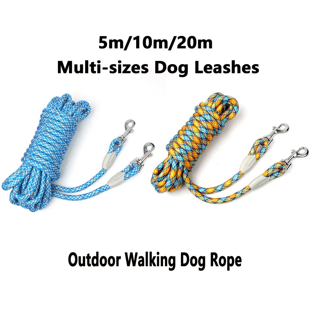 5 m/10 m/20 m kleine Hundeleinen, starkes Welpenbleil, Hund und Katze, langlebiges Nylon, lange Wander-Hundeleine, Chihuahua-Pudel, Heimtierbedarf