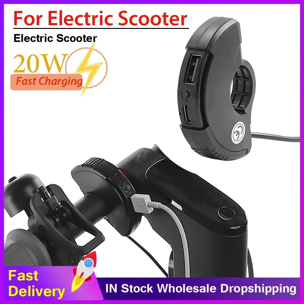 Quick Charge Elektroroller USB-Ladegeräte XT60 Port Socke Plug Adapter für Kugoo G2 Pro/Kugoo M4/S1 S2 S3 Mobile Ladegeräte Stecker Image