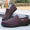 Frühling und Herbst trendige Herrenschuhe Feiwei atmungsaktive verschleißfeste karierte leichte Schuhe Slip-On Herren Sommer All-Match Freizeitschuhe Herrenschuhe