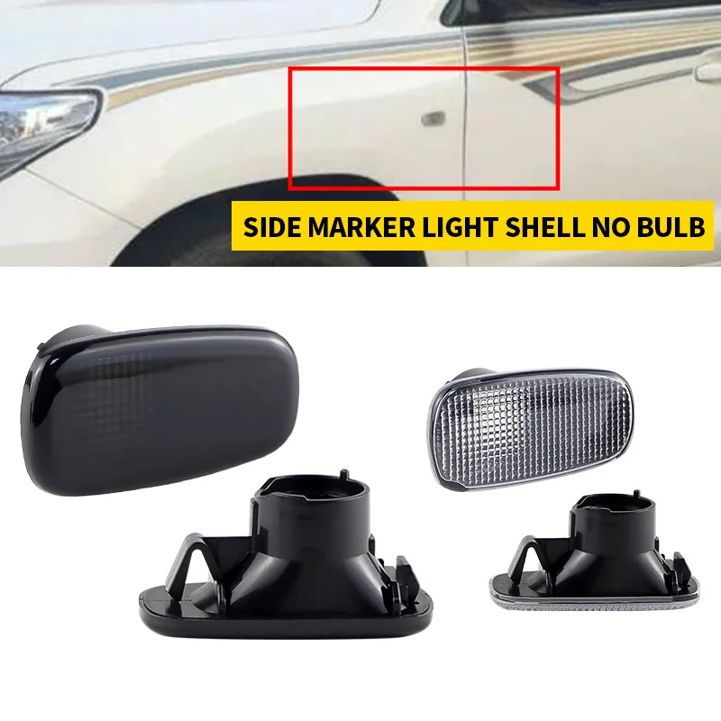 2 Stücke Seitenmarkierungsleuchte Abdeckung Keine birne Für Toyota Prius Kluger Wish Land Cruiser 200 Prado 120 RAV4 Altezza Lexus IS300 8173053011 Image