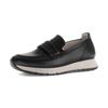 Slipper GABOR "FLORENZ", Damen, Gr. 42, schwarz, Kalbsleder, unifarben, modisch, Schuhe, Plateau, Schlupfschuh, Komfortschuh in Bequemweite G (= weit)