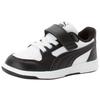 Sneaker PUMA "REB-L AC+ INF", Gr. 20, schwarz-weiß (puma weiß, puma schwarz), Synthetik, unifarben, sportlich, Schuhe, für Kinder
