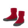 Hausschuh FALKE "Cosyshoe Teens", Kinder, Gr. 21/22, rot (rot pepper), Obermaterial: 90% Schurwolle, 10% Polyamid, casual, Schuhe