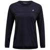 Peak Performance - Women's Trail Wool Blend L/S - Merinoshirt Gr XL schwarz/blau