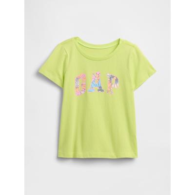 Gap Green Floral Graphic Short Sleeve T-Shirt (6mths-5yrs)