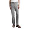 Boyfriend-Jeans MARC O'POLO "aus Organic-Cotton-Mix-Stretch", Damen, Gr. 26, Länge 30, light grau authentic wash, Obermaterial: 90% Baumwolle, 9% Polyester, 1% Elasthan, unifarben, lässig geschnitten knöchelfrei, Jeans