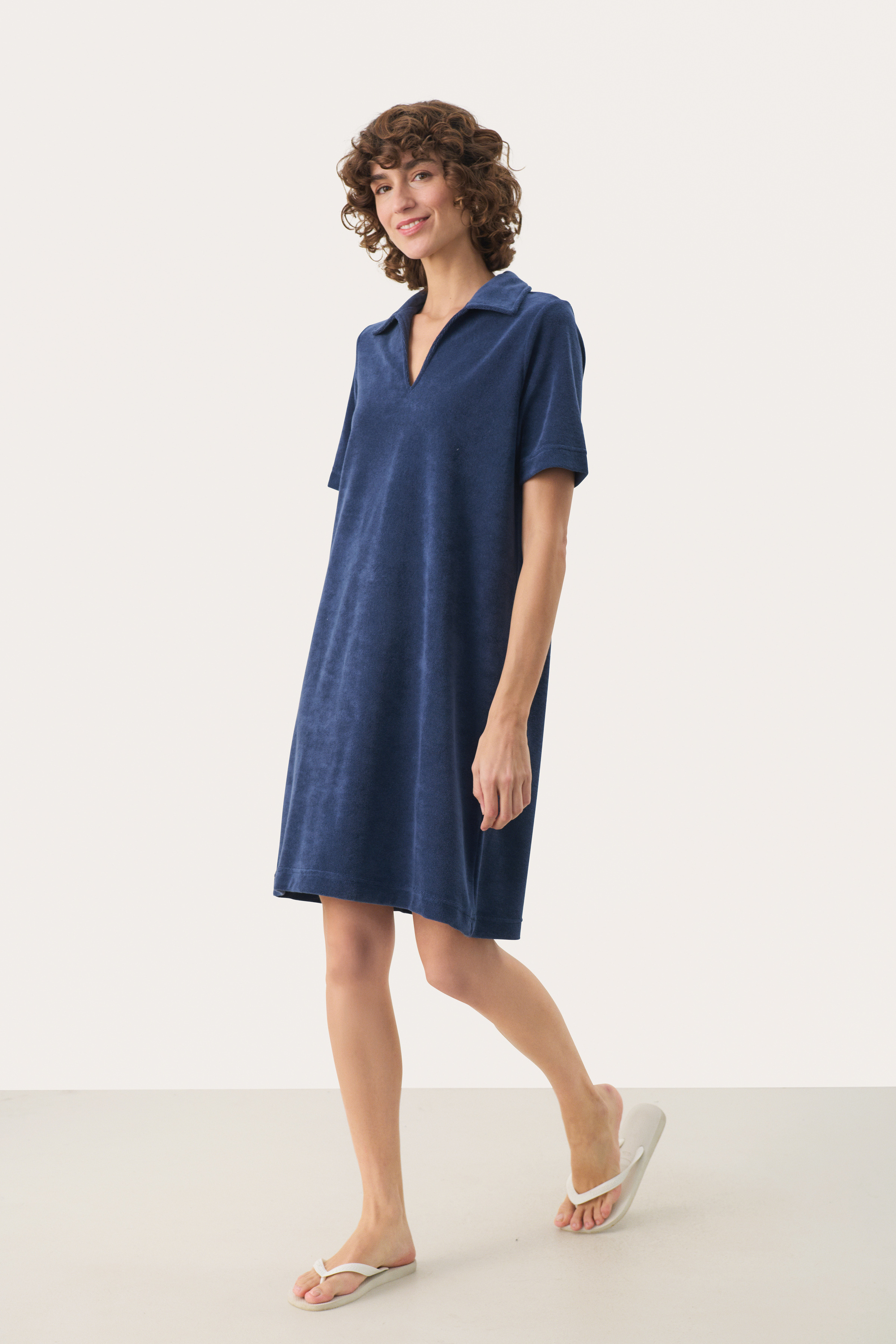 Jerseykleid A-shape blue Image