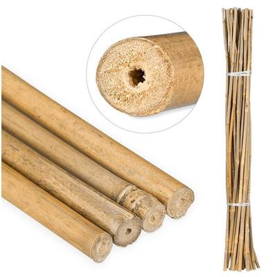 relaxdays 25er-Set Bambusstäbe 105 cm