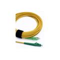 Elfcam - Cavo in Fibra Ottica 70 m sc/apc a lc/apc Monomodale Simplex 9/125 μm OS2 Patch lszh Giallo