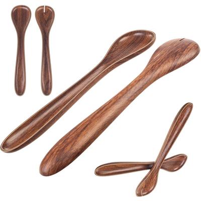 KADAX Salatbesteck Set aus Kunststoff, Servierbesteck, 2-Teilige Salatgarnitur Image