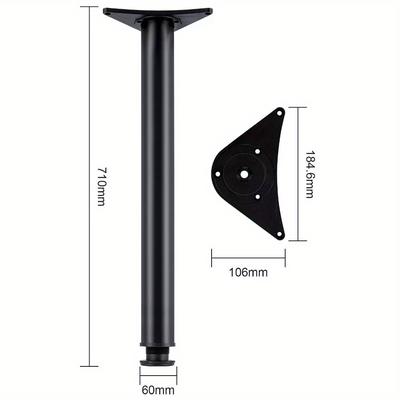 TEMU 4pcs Table Legs 60mm Furniture Foot Table Foot Support Foot Adjustable Foot Height