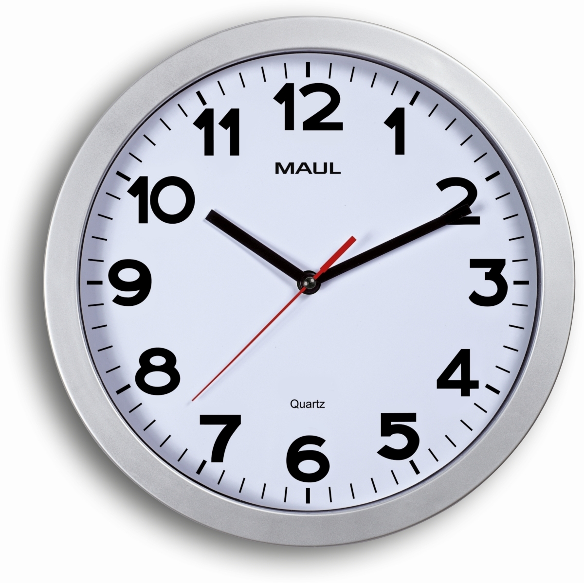 Wanduhr MAULstep 30cm silber Packung mit 10 Stück Image