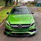 Front Bumper Splitter Lip for Mercedes Benz A Class W176 AMG LINE A180 A200 A250 A35 A45 2013-2018 Auto Spoiler Blade Body Kit