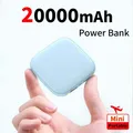 Nuovo Mini Power Bank portatile a ricarica rapida 10000/20000mAh Power bank di grande capacità Alimentatore esterno ultra sottile iPhone Xiaomi