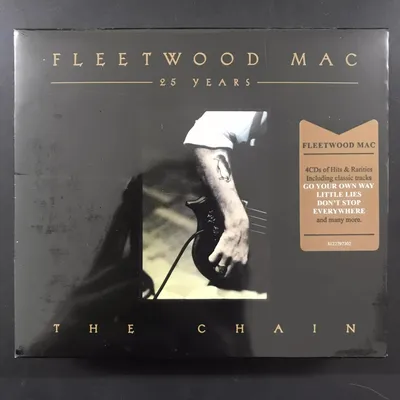 Blues Fleetwood Mac John McVie Music CD 25 Years The Chain Album Warm Ways 4pcs Music Record Cosplay Walkman Car Soundtracks Box