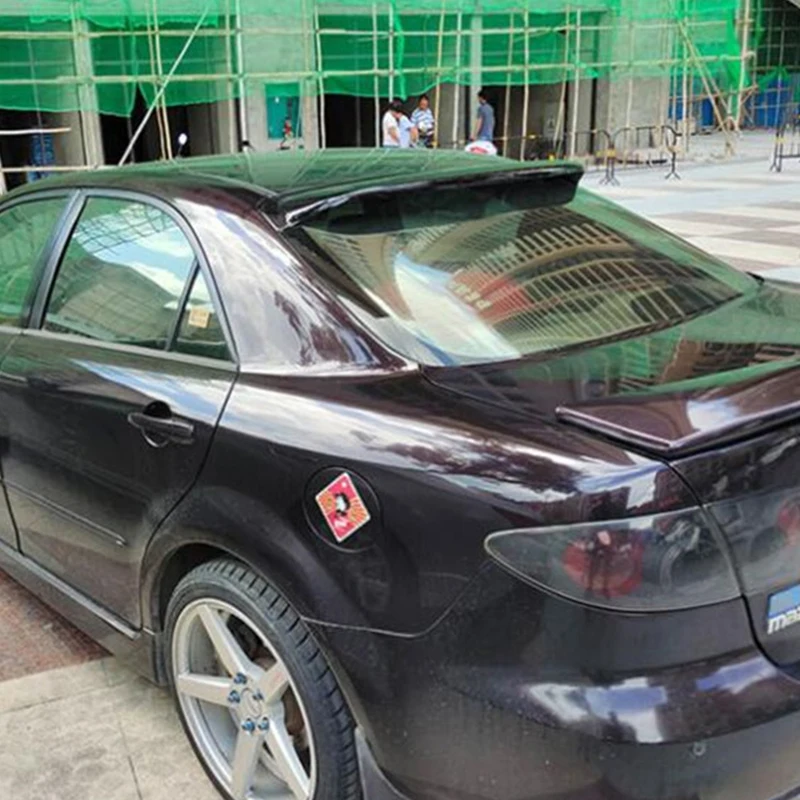 Für 2006-2013 Jahr Mazda 6 Dach Spoiler Flügel Auto Stamm Hinten Schwanz Lippe ABS Material Körper Kit zubehör M6 Image