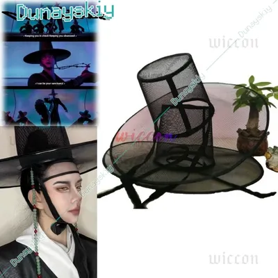 KPOP Huntrix Saja Boys Jinu Cosplay Hut Bühne Koreanische Offizielle Uniform Hut Dämonenjäger Huntrix's Enemies Halloween Zubehör Image