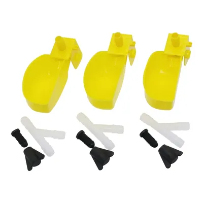 60 Sets Aviculture industry Bird Tools Automatic Chicken Drinking Cup Birdcage Quail Pigeon Parrot Aviculture Equipment