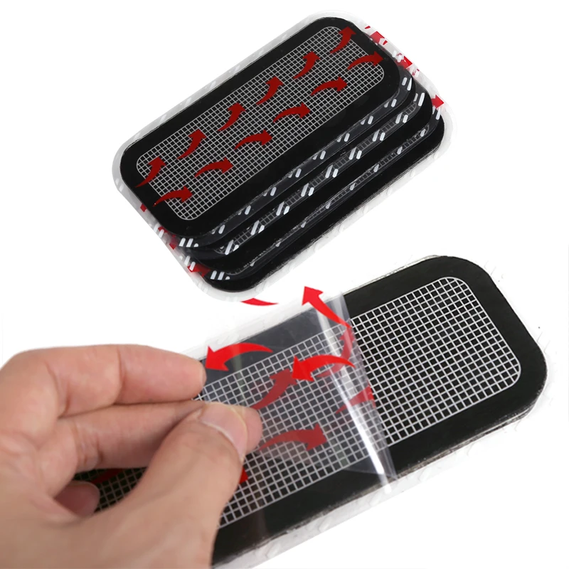 Ersatz-Gel-Blatt-Elektrodenpads, Bauchpflaster, elektrisches Muskelstimulationspflaster, hervorragende Leitfähigkeit, wiederverwendbares Pflaster Image