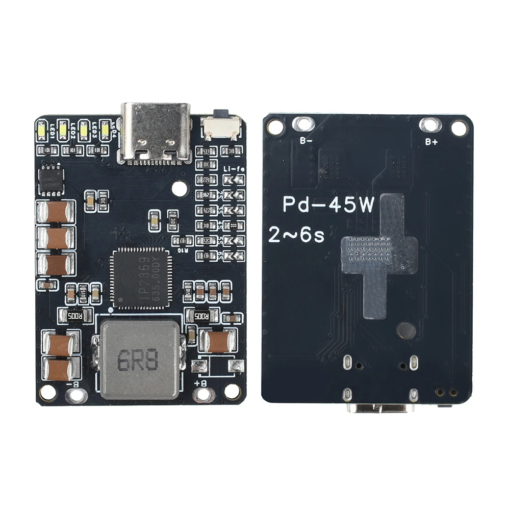 IP2369 2~6S 45W Lade- und Entlademodul für Lithiumbatterien, Powerbank/Drohnen-Ladeschutzmodul, Typ-C-Schnittstelle Image
