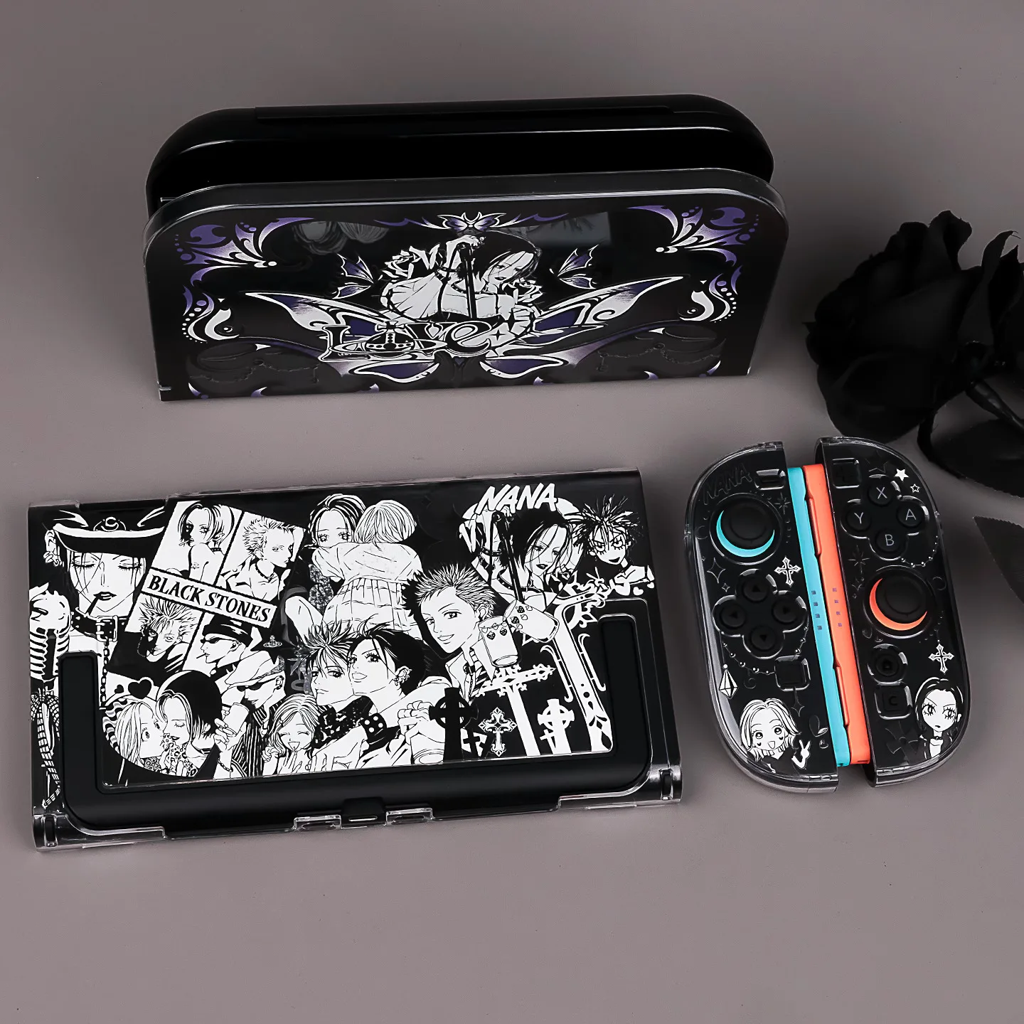 Nintendo Switch 2 Hülle Schutzhülle Kawaii Anime Dockbare Schutzhülle für Nintendo Switch 2 Controller JoyCon Image