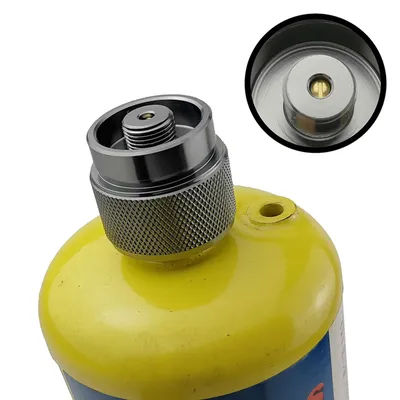Outdoor Camping Butane Gas Stove Adapter, MAPP Gas Cylinder Adapter